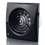 Blauberg CALM BLACK 100 extractor fan 100mm black - standard, low noise, Zone 1
