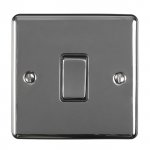 Eurolite ENINTBNB Enhance Decorative intermediate switch, Black Nickel