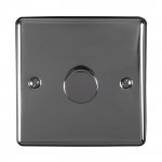 Eurolite EN1DLEDBN Enhance Decorative 1 gang dimmer, Black Nickel