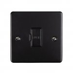 Eurolite ENUSWFMBB Enhance Decorative unswitched fuse spur, Matt Black