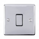 Eurolite EN20ASWPCB Enhance Decorative 20A Switch, Polished Chrome