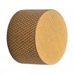 Eurolite SPKDIMSB Knurled dimmer Knob, Satin Brass