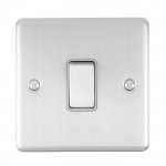 Eurolite EN20ASWSSG Enhance Decorative 20A Switch, Satin Stainless