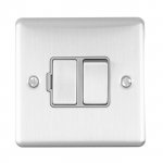 Eurolite ENSWFSSG Enhance Decorative switched fuse spur, Satin Stainless