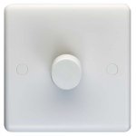 Eurolite PL3504/12 Enhance White plastic 1 gang dimmer