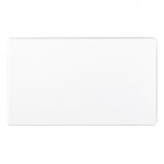 Eurolite ECW2B Concealed 3mm double blank plate, Matt White