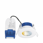 Aurora AU-R6CWS Aurora Fixed R6CWS Fire Rated Upto 750lm 4W/6W 3000K/4000K/5700K Downlight - Remote Driver