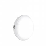 Aurora EN-BH115/40 Utilite 15W Polycarbonate IP65 Round Utility Bulkhead, 4000K