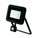 JCC JC090005 30W LED Floodlight +PIR IP65 Manual Override Alu 4000K Black