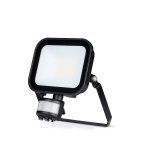 JCC JC091004 Niteflood LED Floodlight 20W IP65 4000K Black +PIR