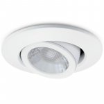 JCC JC1002/WH V50 Tilt Fire-rated LED downlight 7.5W 650lm IP20 WH