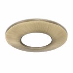 JCC JC1006/BR Bezel for V50 fire-rated LED downlight Brushed Brass