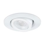 JCC JC1026/WH V50 Pro Tilt Fire-rated LED Downlight 7.5W IP65 3000/4000K White