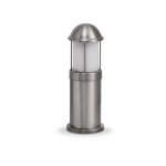 JCC JC39211SS NiteLED Mains IP44 Short Plain Bollard Unlamped E27 St/St