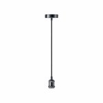 JCC JC84221BLK E27 Classic Pendant Black