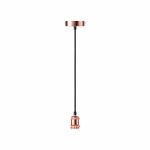 JCC JC84221RG E27 Classic Pendant Rose Gold