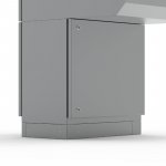 nVent HOFFMAN MSNS1064 Plinth, 100x600x400