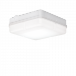 Aurora EN-BH18SW/40 Aurora IP65 Square UtiliteDrum 18W 1300lm 4000K Bulkhead - White