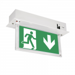 Aurora EN-EMLED24ST Aurora Recess Emergency Exit Sign