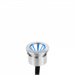 Aurora EN-WU682BR/BLU Aurora IP68 M-Lite 1W Blue (Light) 316 Stainless Steel Round Marker Light