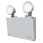 Ansell Lighting ARAPLED/3NM/2 Raptor IP65 LED Twin Spot Non-Maintained 1.8W
