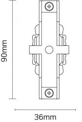 JCC a Leviton Company JC14004BLK
