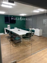 Hull 4 Heroes new offices get Kosnic lights