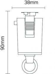 JCC a Leviton Company JC14011BLK