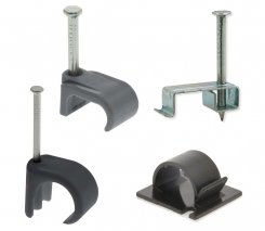Q-CRIMP cable clips and mounts