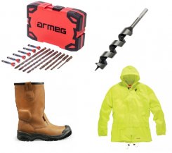 Tools and Safety Clothing
