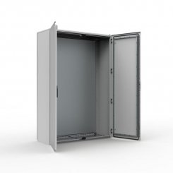 nVent HOFFMAN MKD Mild steel floor standing, double door compact enclosures