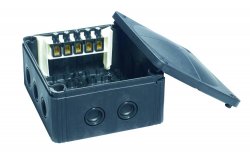 WISKA 10101463 COMBI 1210/5 BK junction box