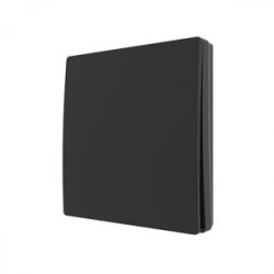 Forum CUL-40032-65 Kinetic 1 Gang push switch matt black