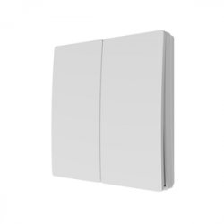 Forum CUL-40033-65 Kinetic 2 Gang push switch matt white