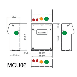 CPN Cudis MCU06/W dimensions