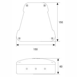 Ansell Lighting AOCTO/OC/IP65/200