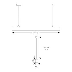 Ansell Lighting AMARLED4/WW/DD