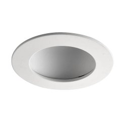 Saxby 102671 OrbitalPRO 4CCT 12W Matt White IP65 Downlight, fire rated