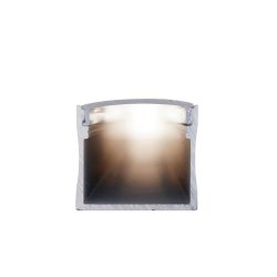 Saxby 97738 Rigel Surface Wide 2m aluminium profile/extrusion silver
