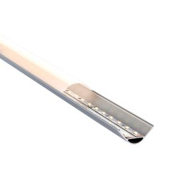 Saxby 97737 Rigel Corner Wide 2m aluminium profile/extrusion silver