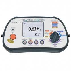 Kewtech KT63PLUS multifunction tester with XL colour screen