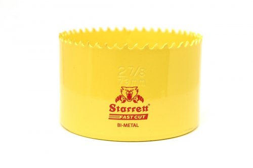 Starrett FCH0278 73mm fast cut cut, Bi-metal hole saw