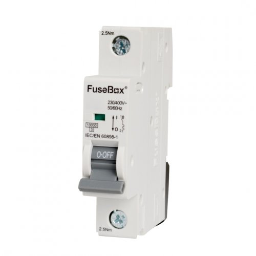 FuseBox MT10B251 MCB 1 pole 10kA, 25A, B curve