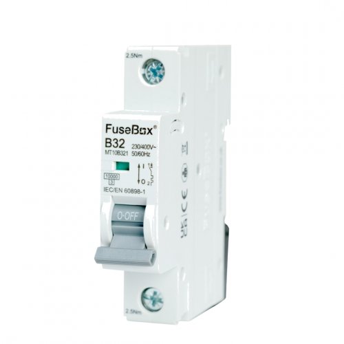 FuseBox MT10B401 MCB 1 pole 10kA, 40A, B curve