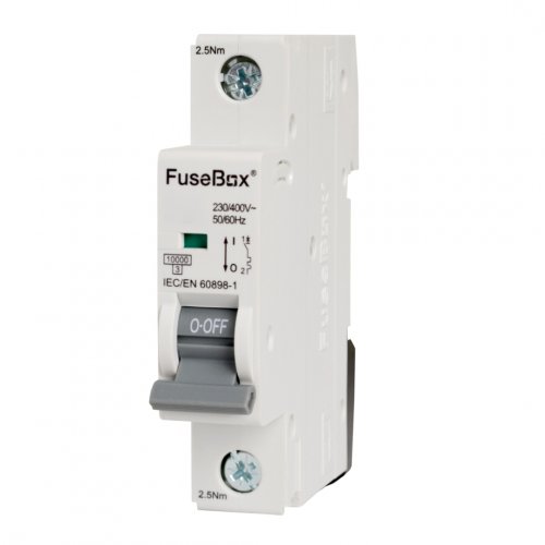 FuseBox MT10D251 MCB 1 pole 10kA, 25A, D curve