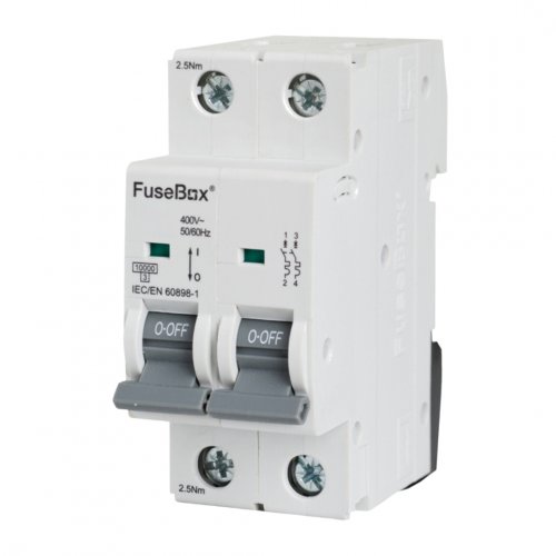 FuseBox MT10C162 MCB 2 pole 10kA, 16A, C curve