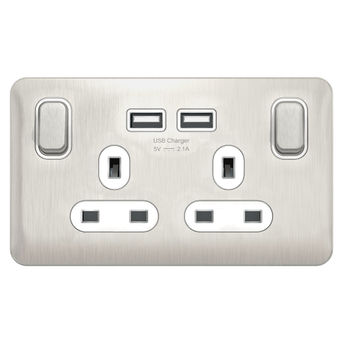 Schneider Electric GGBL30202USBAWSSS