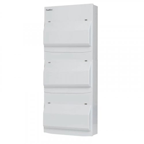 FuseBox F2048E 48 Module Metal Enclosure