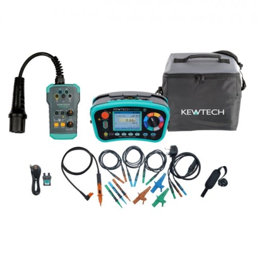 Kewtech KT66EV comprehensive multifunction tester and EV testing solution	