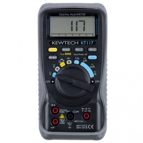 Kewtech KT117 True RMS AC/DC digital multimeter